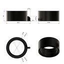 Condensate trap for EPP DN160