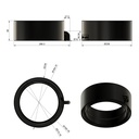 Condensate trap for EPP DN200