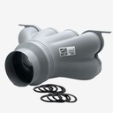 Distributor cone 8x DN90, neck 160