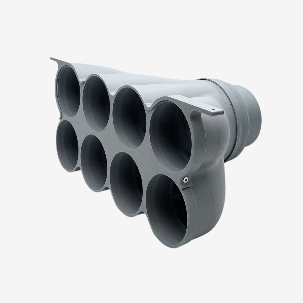 Distributor cone 8x DN90, neck 160