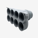 Distributor cone 8x DN90, neck 160