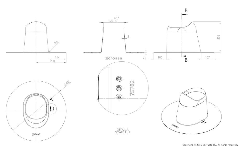 Vilpe Collar PVC HL200