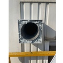 Spacer for outer cover, 50 mm, PVC RAL 