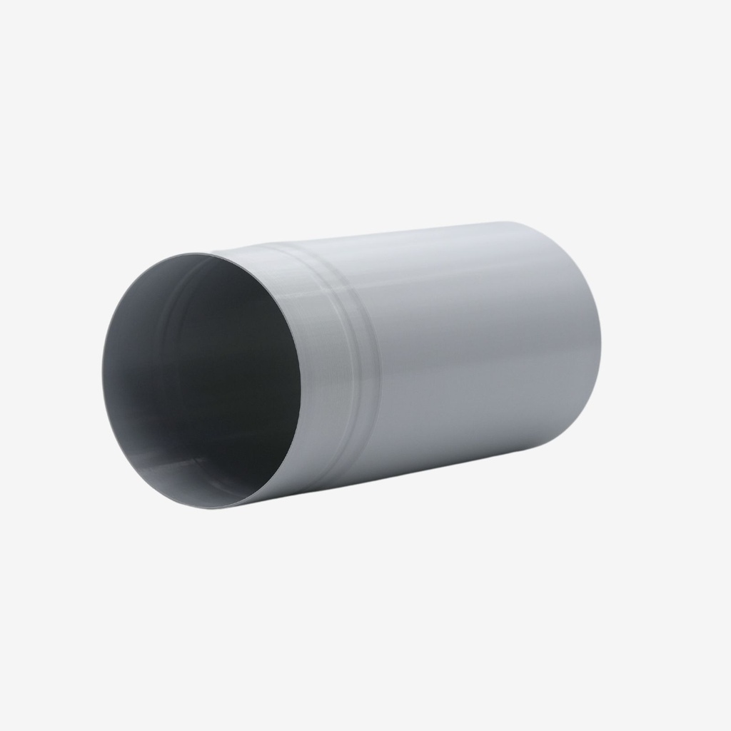 Extension Ø125, 20cm, for transition boxes