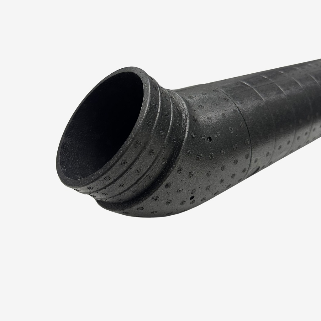 EPP Duct pipe 1m, D125 mm, Thickness 15 mm 
