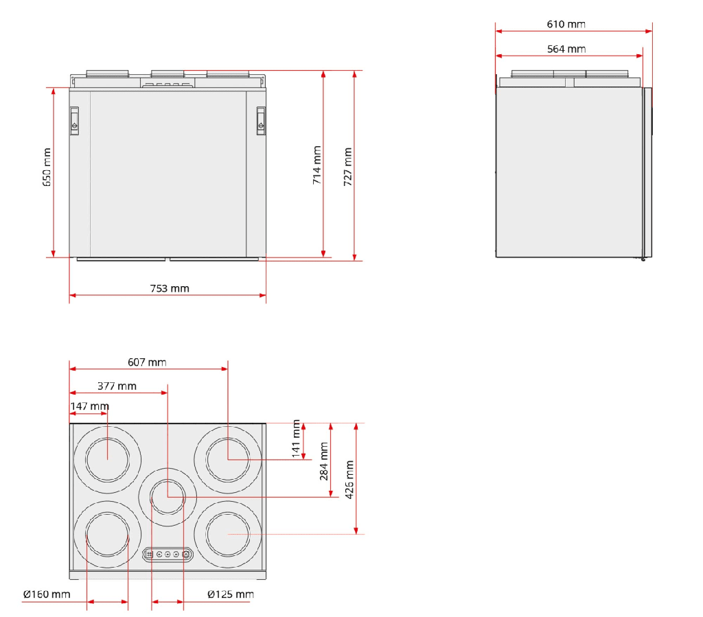 Air handling unit Nordic S4 RER