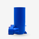 Supply and exhaust box AST 2xDN75/125 – 300mm