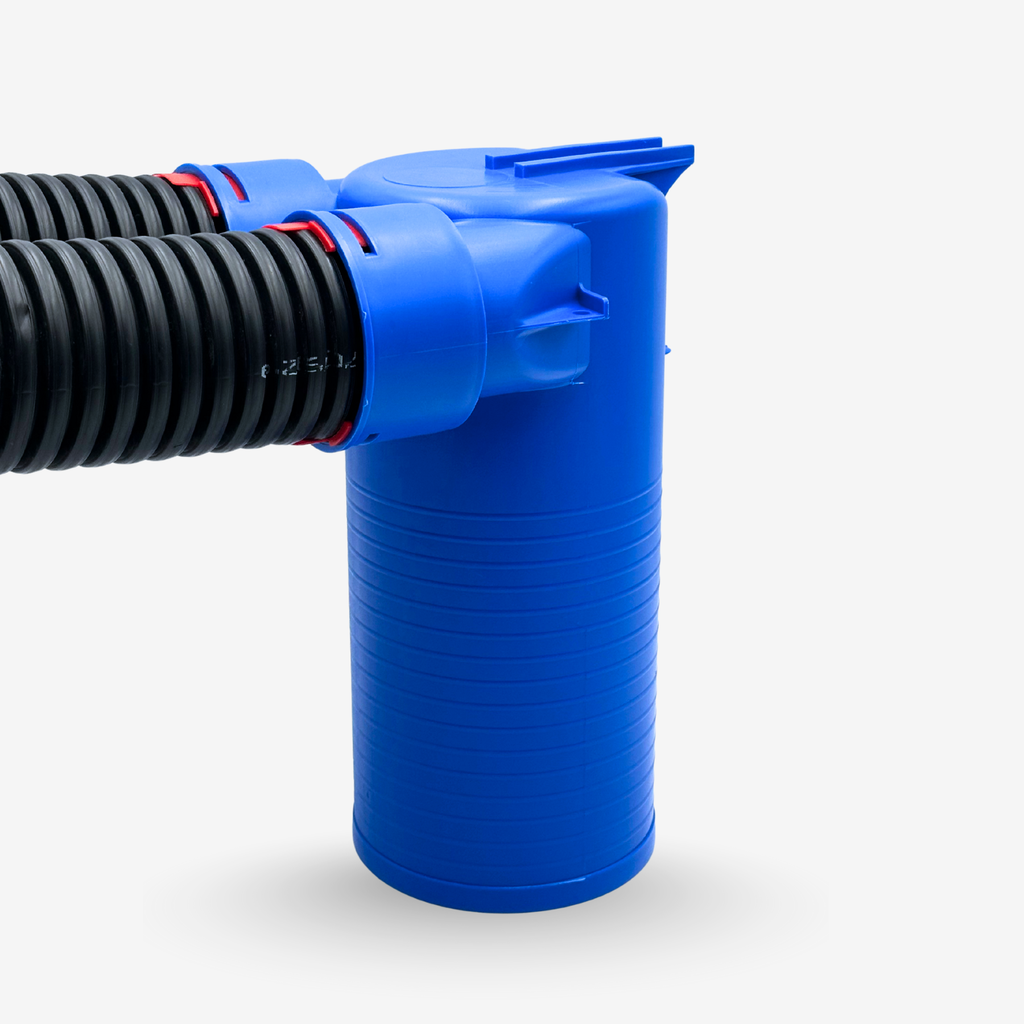 Supply and exhaust box AST 2xDN75/125 – 300mm