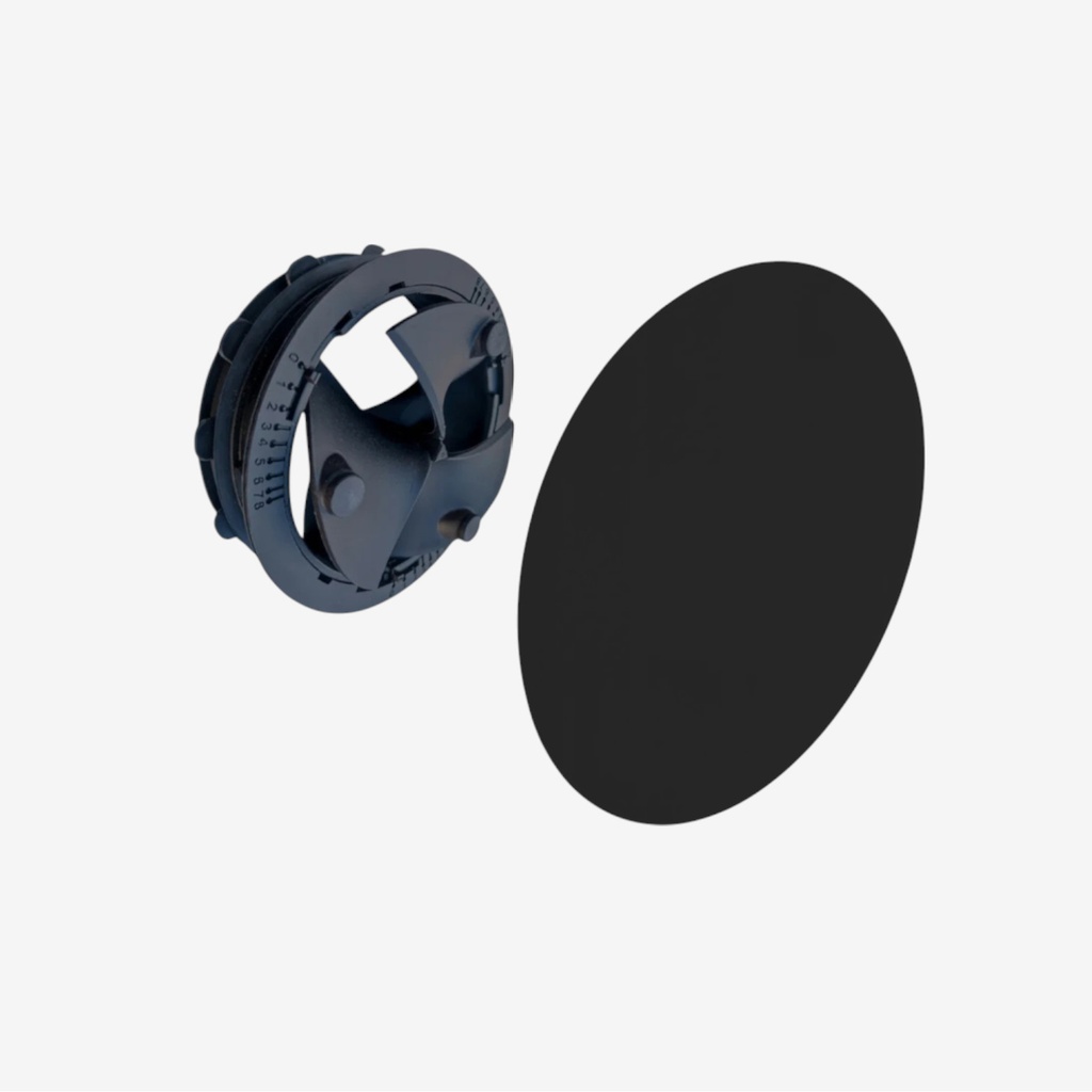 Ventit Slimfit DN125 (čierny)