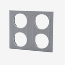 Double supply bayonet double row DN90