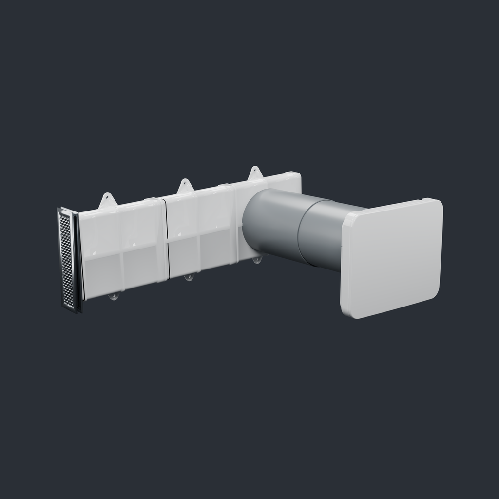 FlowOne 160 – offset window reveal outlet