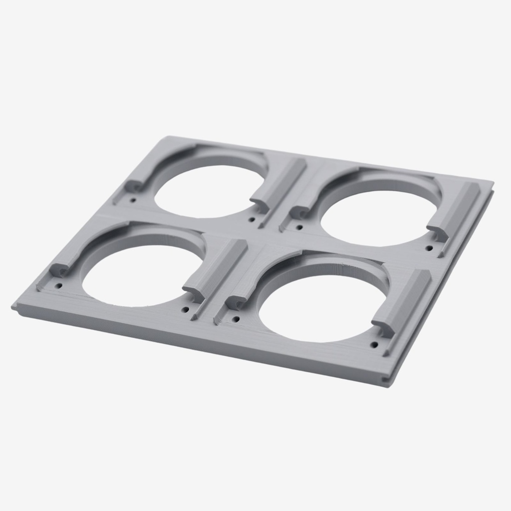 Double supply bayonet double row DN90