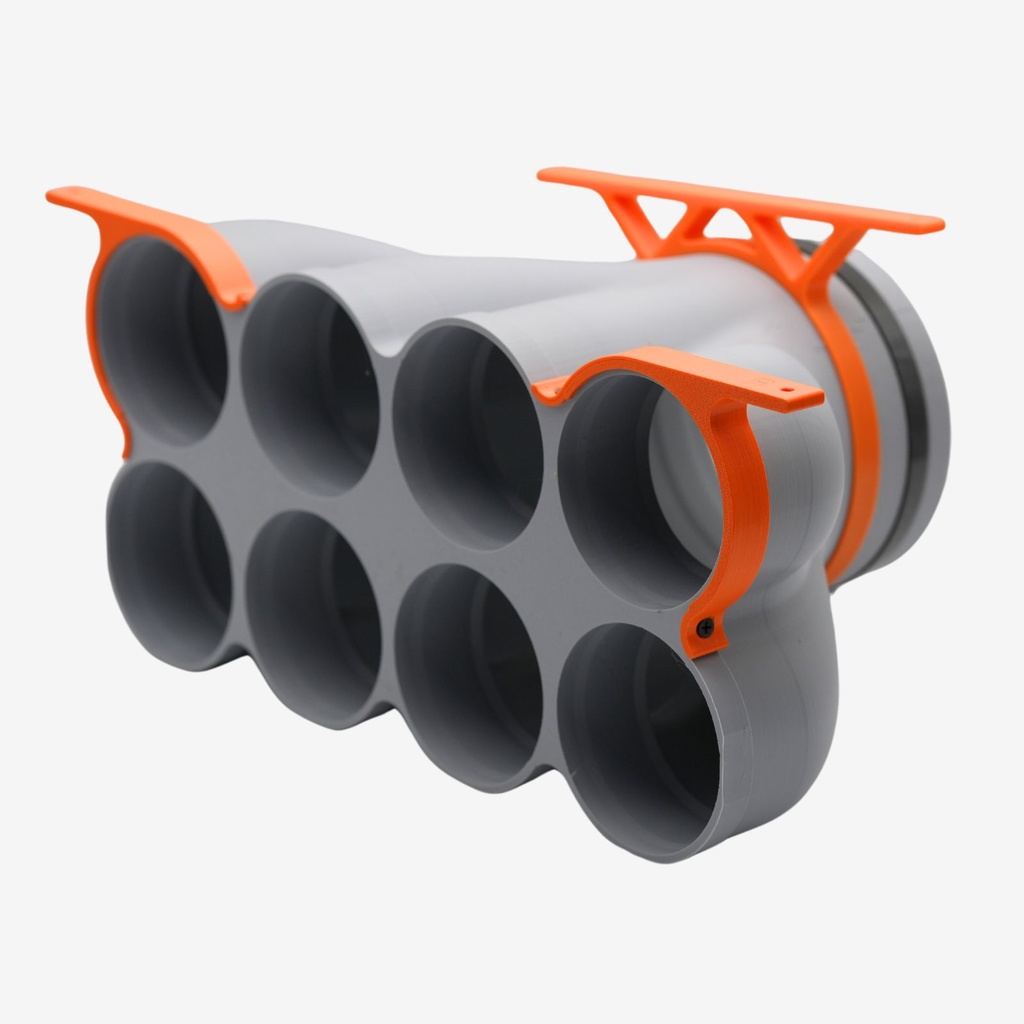 Distributor cone 8x DN90, neck 160