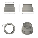 Reducer 160-125 for Distributor flange