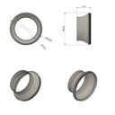 Flange 125 for Distributor body - bottom connection