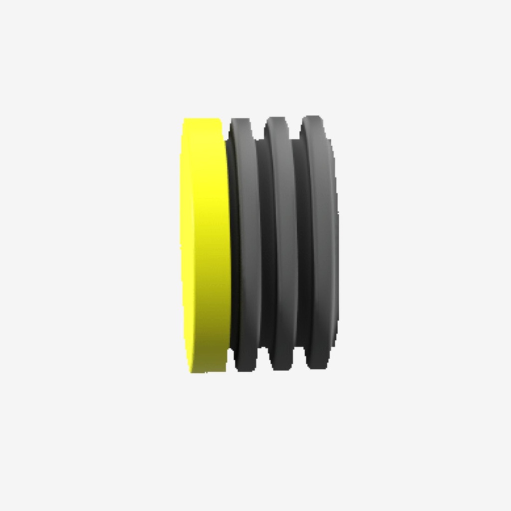 Doplňková kruhová záslepka DN75