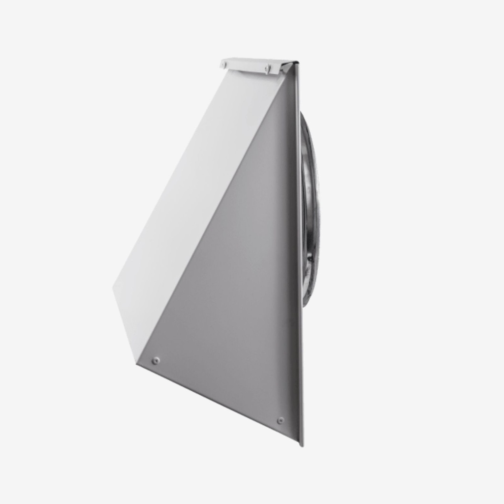 Wall cowl V13 Ø200 white