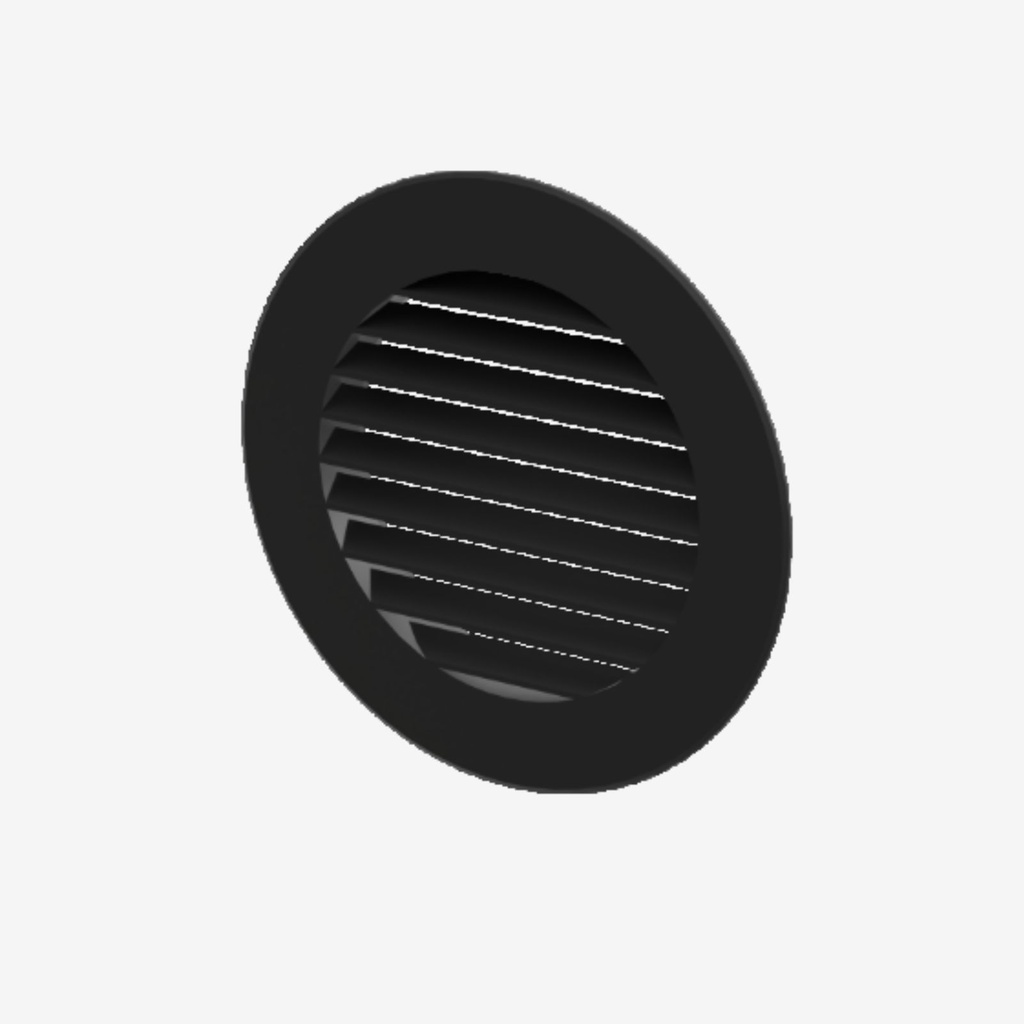 [715011] Exterior grille 175 - black