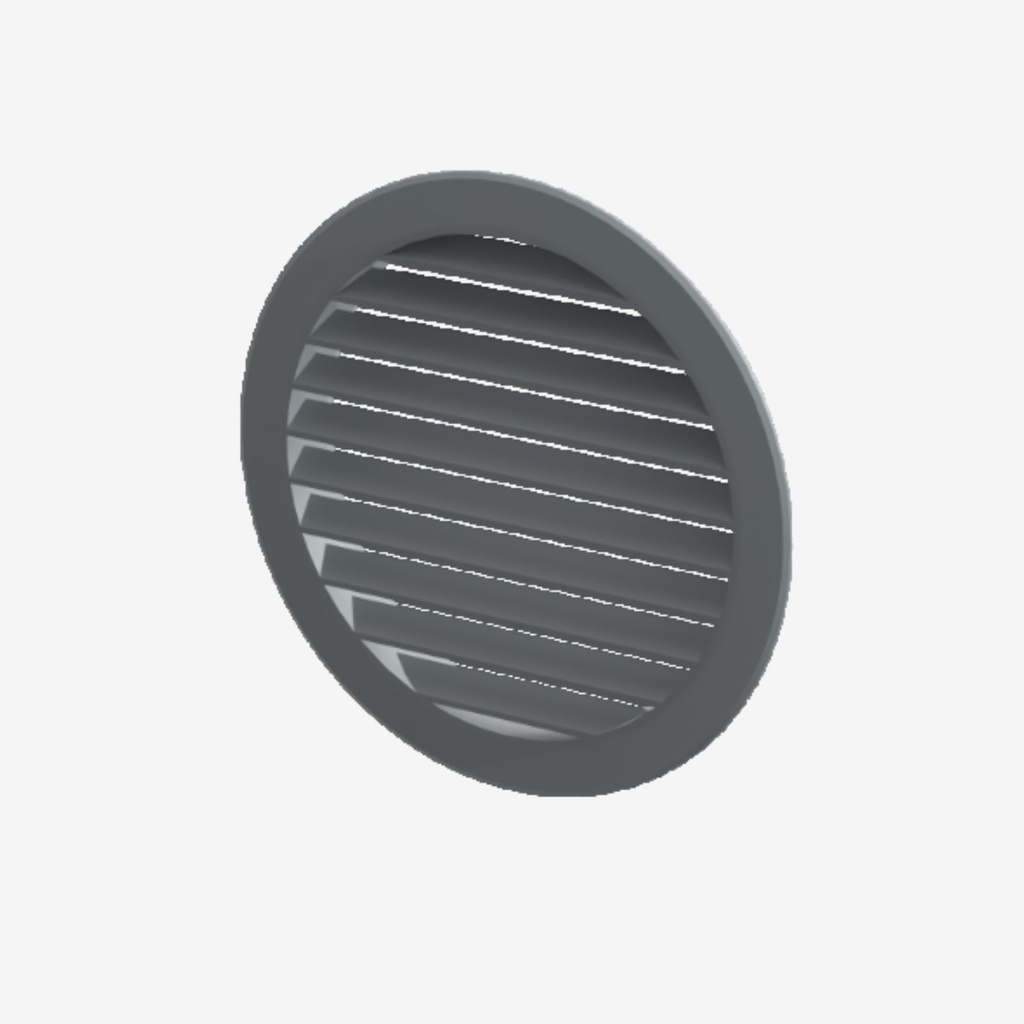 [715024] Exterior grille 200 - grey