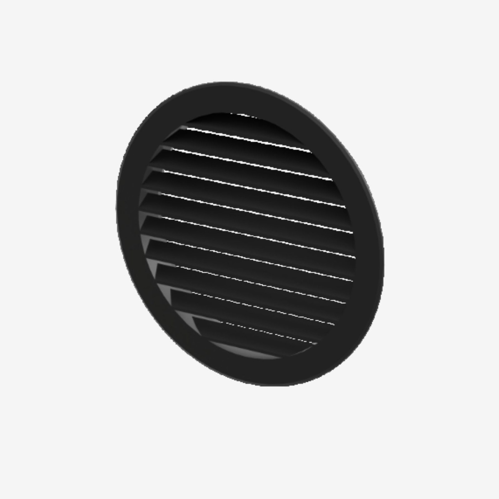 [715012] Exterior grille 200 - black