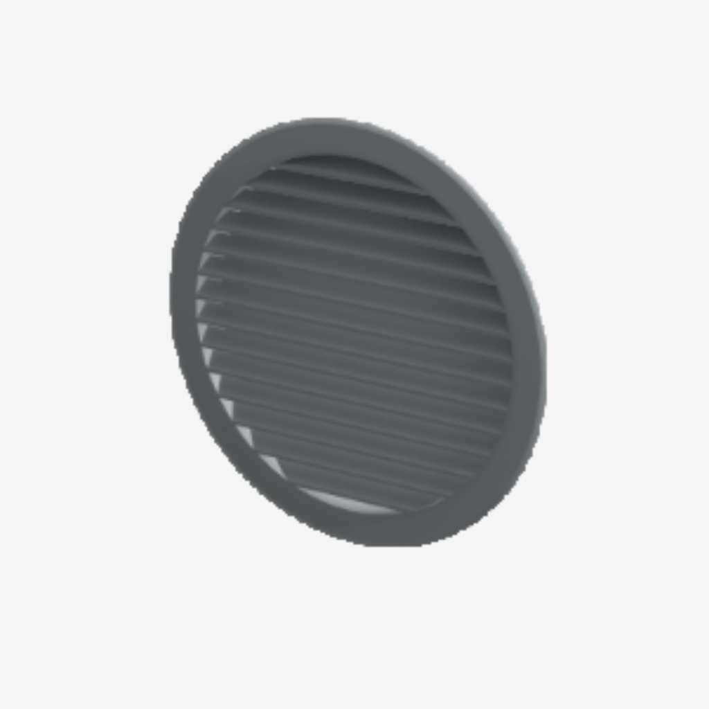 Exteriérová mriežka 250 - sivá