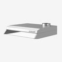 Facet hood for Flexit Nordic KS3 REL, stainless steel