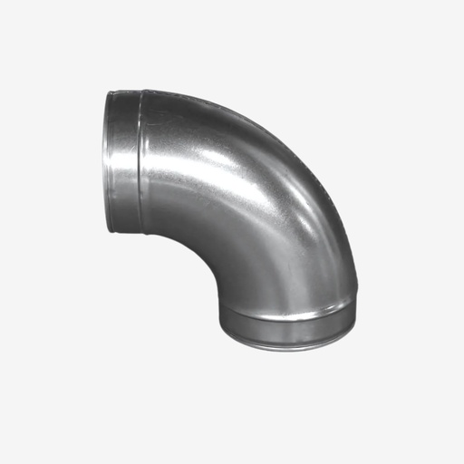 [B-125-90] Spiro koleno 90° na potrubí 125 mm
