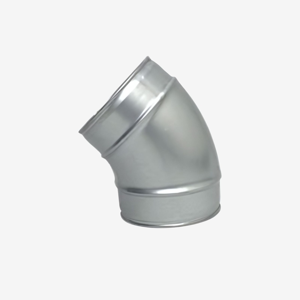 Spiro 45° elbow for 200mm duct