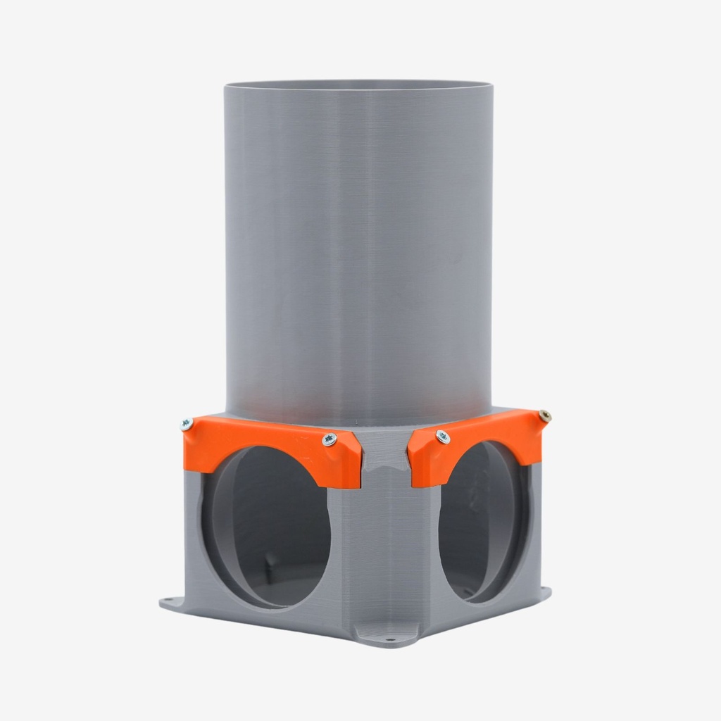 Zestaw plenum box 2xDN90/125 - nieregulowany