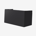 Duct cover for Flexit Nordic KS3, closed side, black