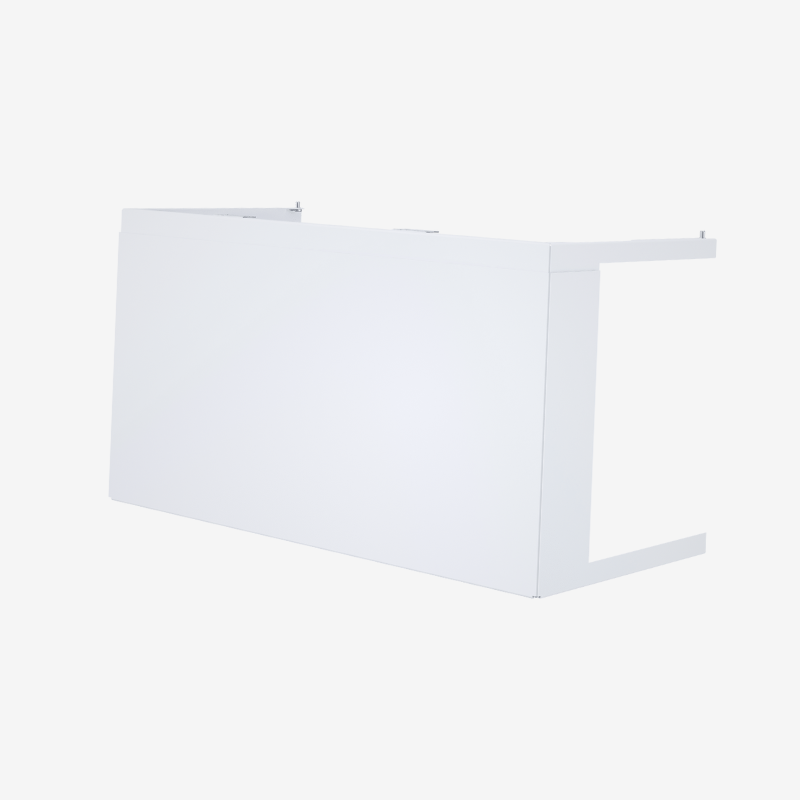 Duct cover for Flexit Nordic KS3, open side, white