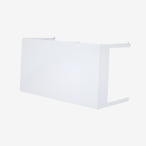 [120520] Duct cover for Flexit Nordic KS3, open side, white