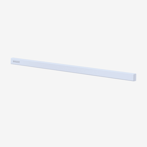 [120491] Slimline front strip for Flexit Nordic KS3, white