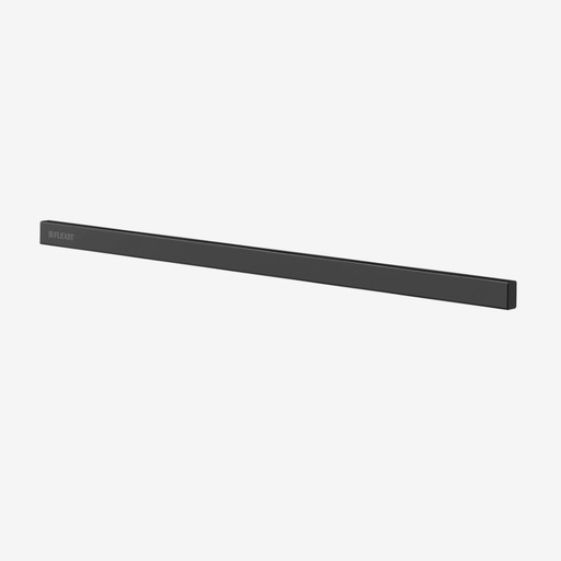 [120490] Predná lišta Slimline pre Flexit Nordic KS3, čierna
