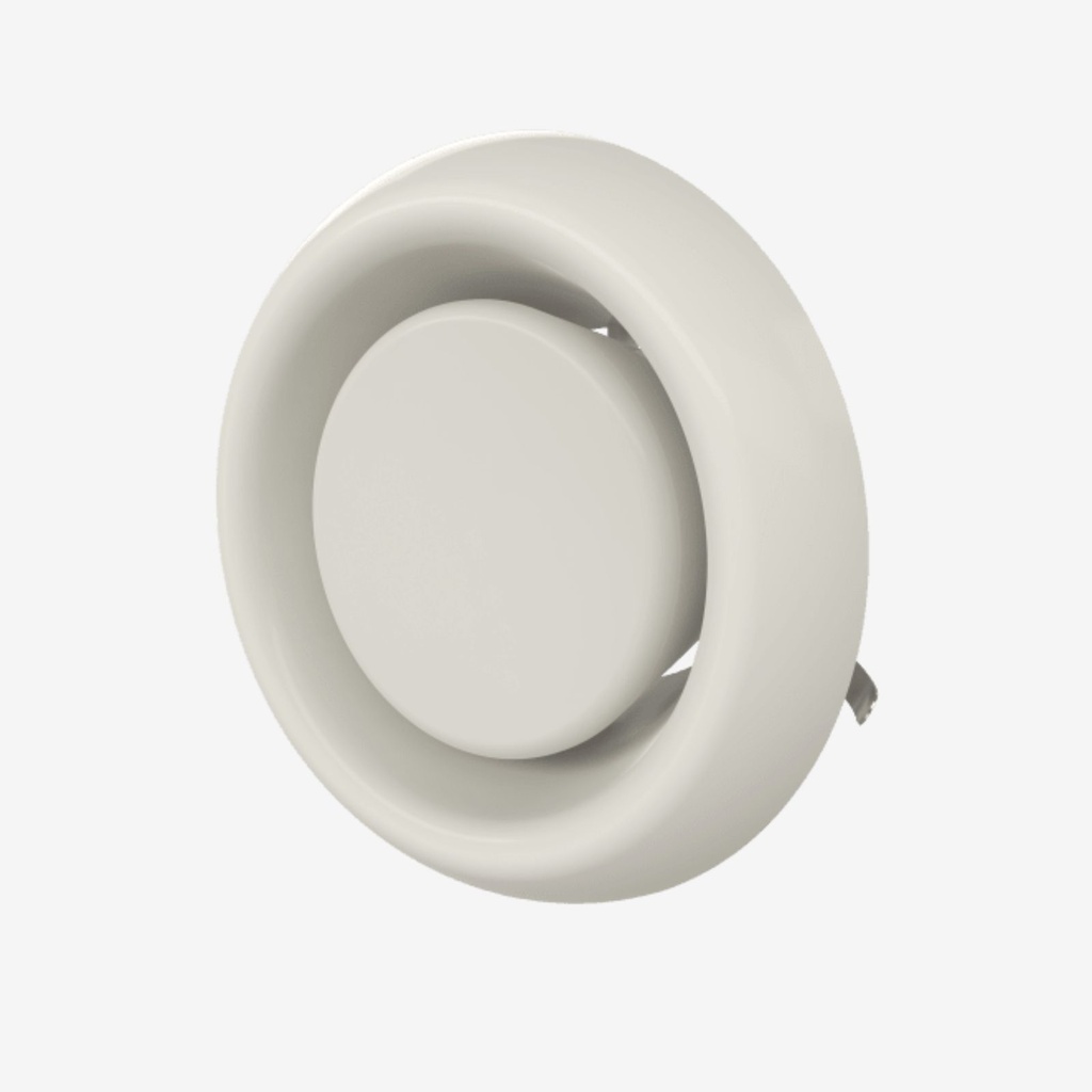 Extract valve Ø100 white EAN