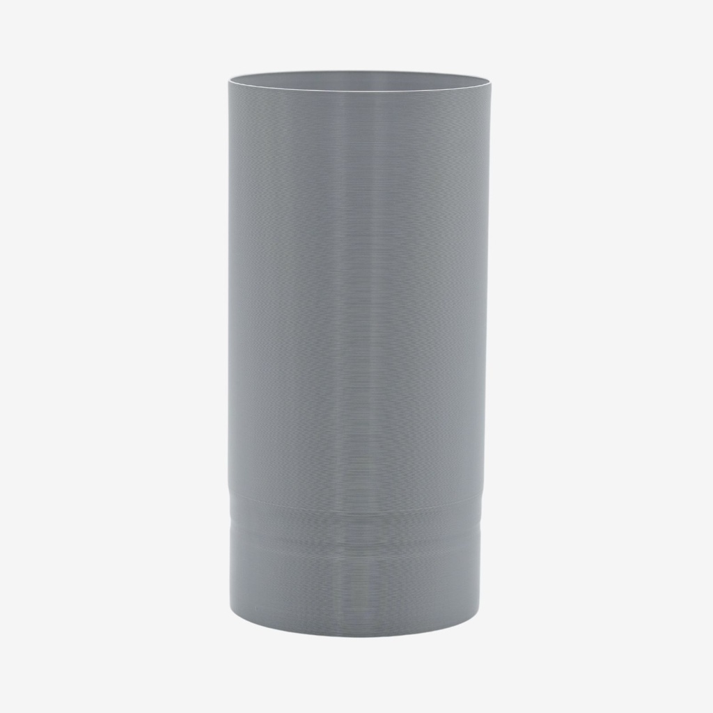 Extension Ø125, 20cm, for plenum boxes