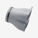 Distribution box cone 4xDN90, throat 160