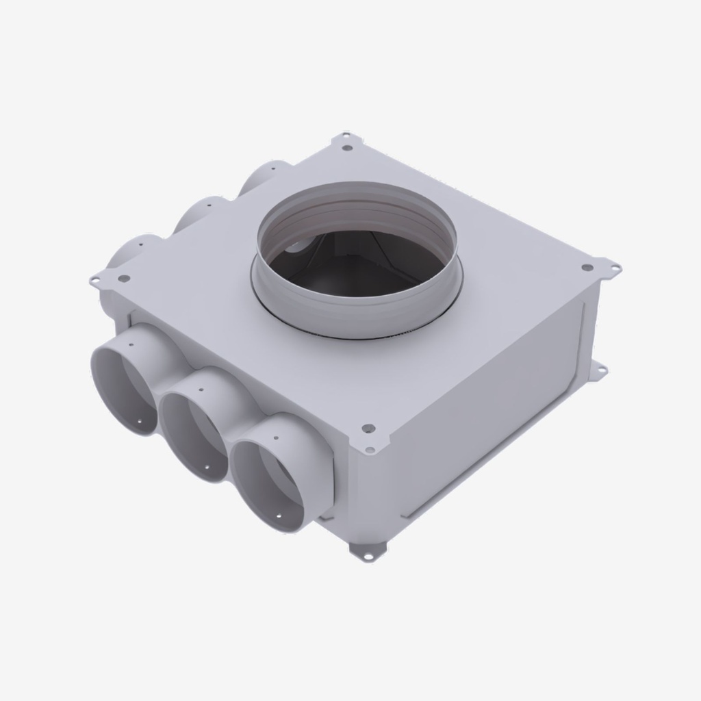 Distributor 6x75 vertical connection 160 (outer diameter 75 – inner diameter 63)