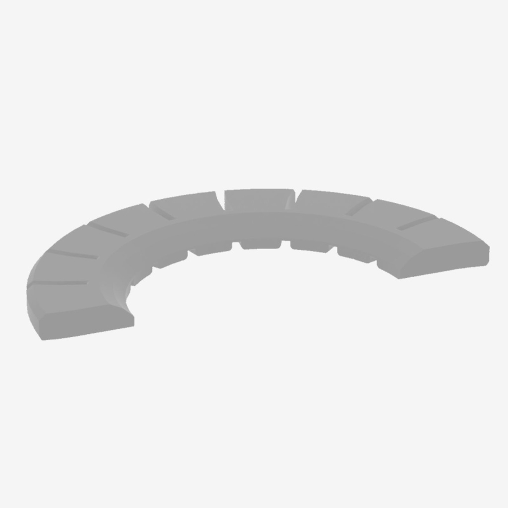 Set FLOW outlet, flange, rectifier
