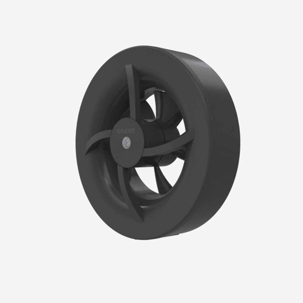 [119715] Ventilátor Pro7 , čierny DN100