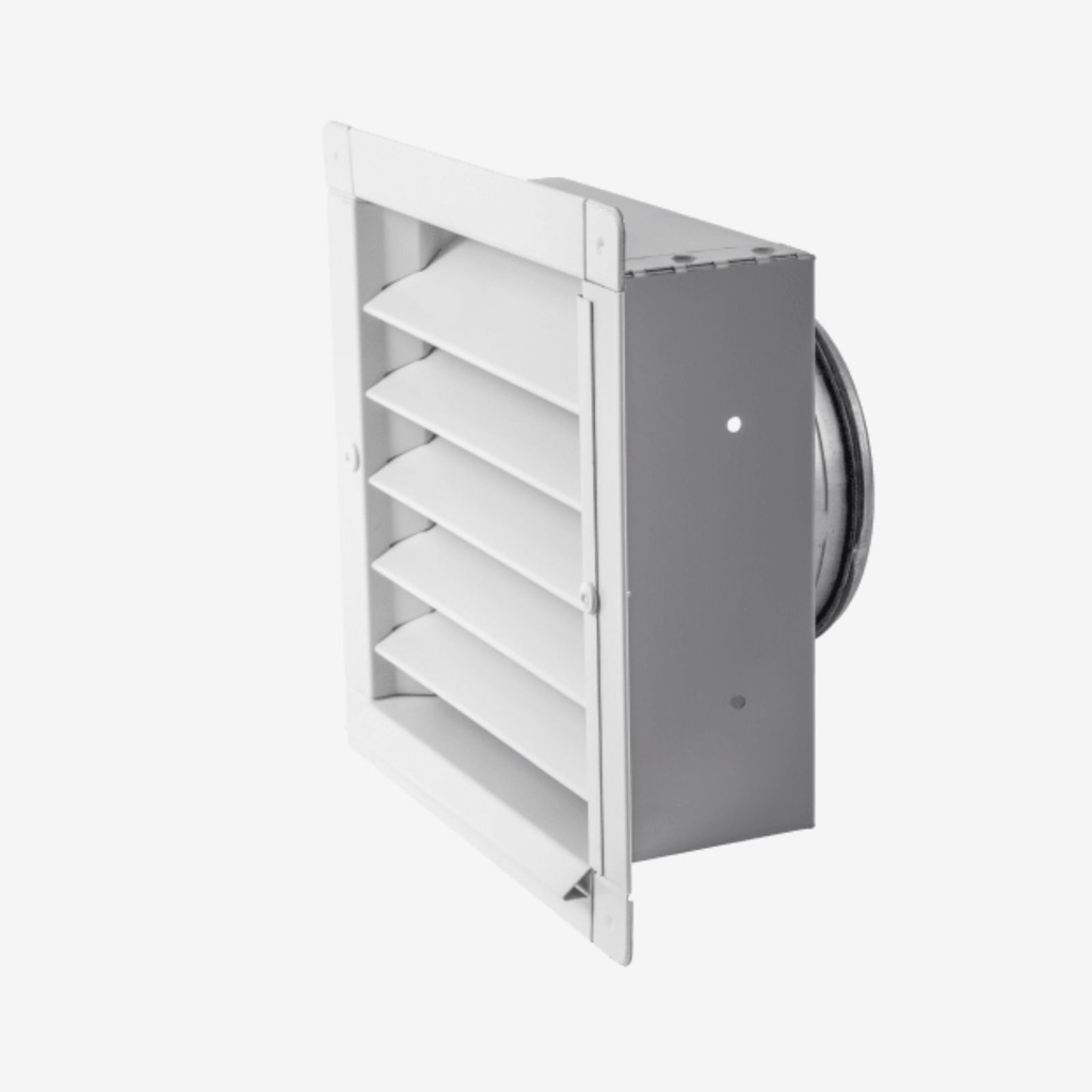 [112736] Wall louver V13 Ø125 white