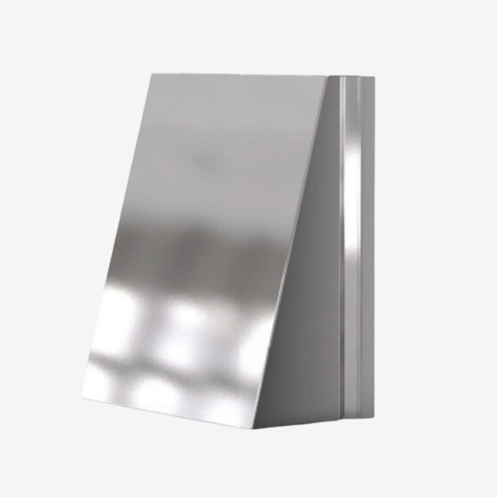 Zephyr grille 160 - stainless steel