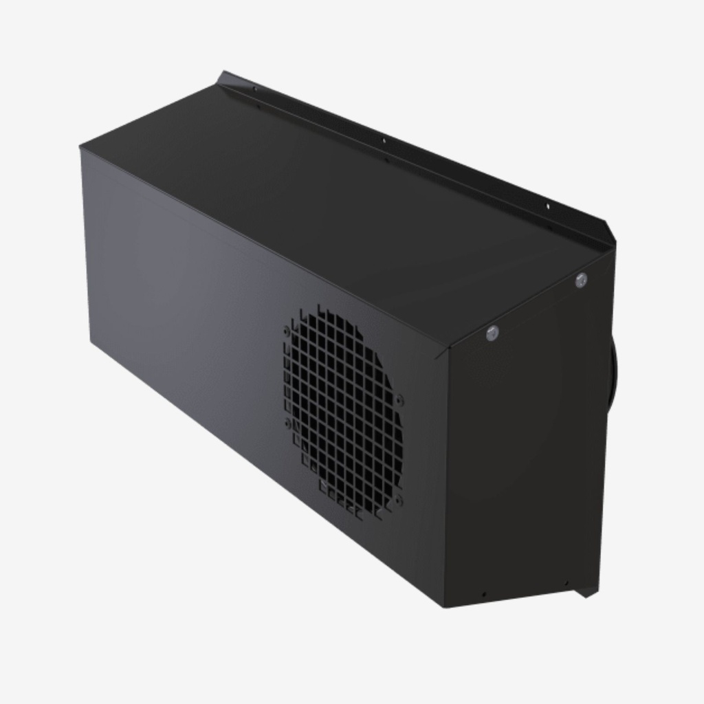 [112729] Wall hood V13 160 black