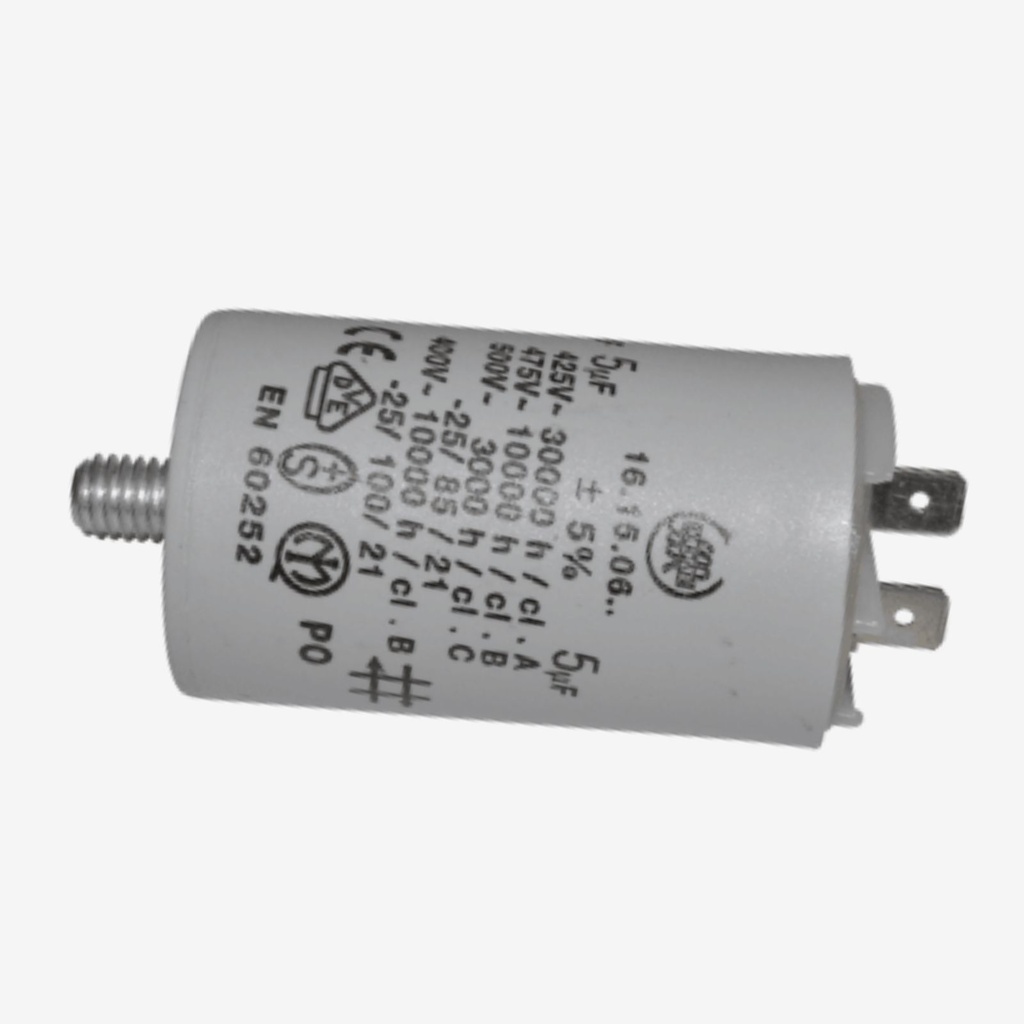 [56852] Capacitor w/pins 5uF