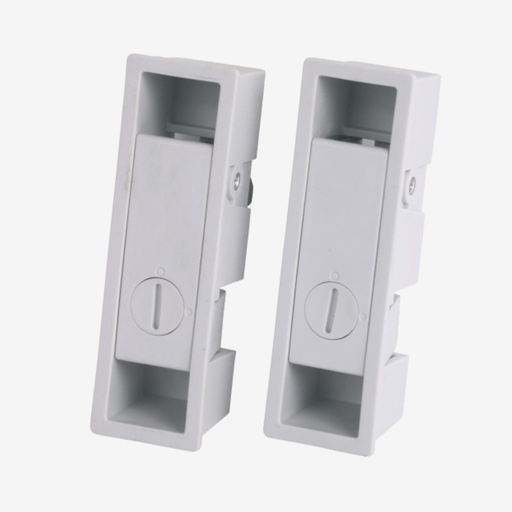 [117750] Doorlock  Nordic R/L whitet