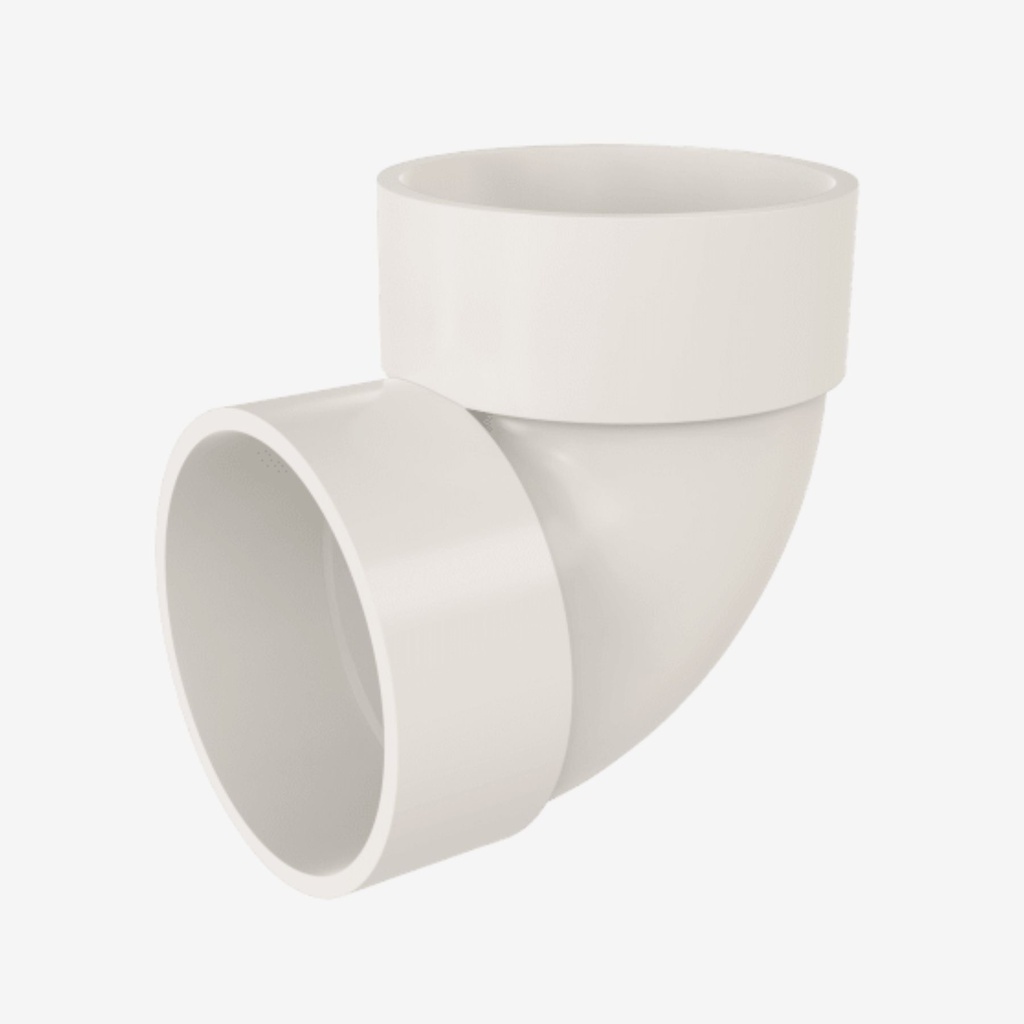 Short bend 90° for suction inlet