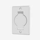 Suction inlet white plastic 