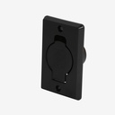 Suction inlet plastic black