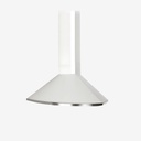 Kuchynský odsávač pár Elegant E/F 60 cm biely