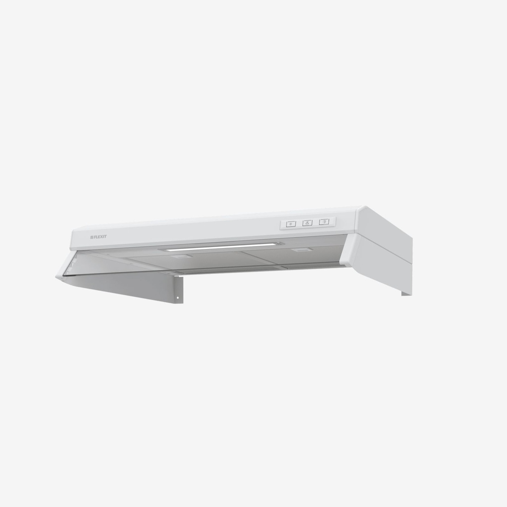 [118689] Kitchen hood Facet-E/F WH